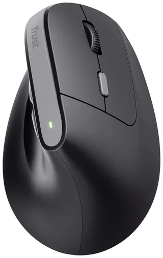 Bayo II - Ergonomische Muis - Verticaal - Draadloos de Trust, Noir – jaquette 2 sur 2
