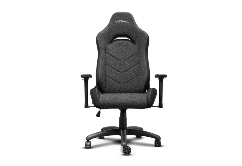 Gaming Chair GXT 723 Ruya Gamingstuhl Stoff ergonomisch 3D Armlehnen 150 kg van Trust, Grijs – cover 2 van 5