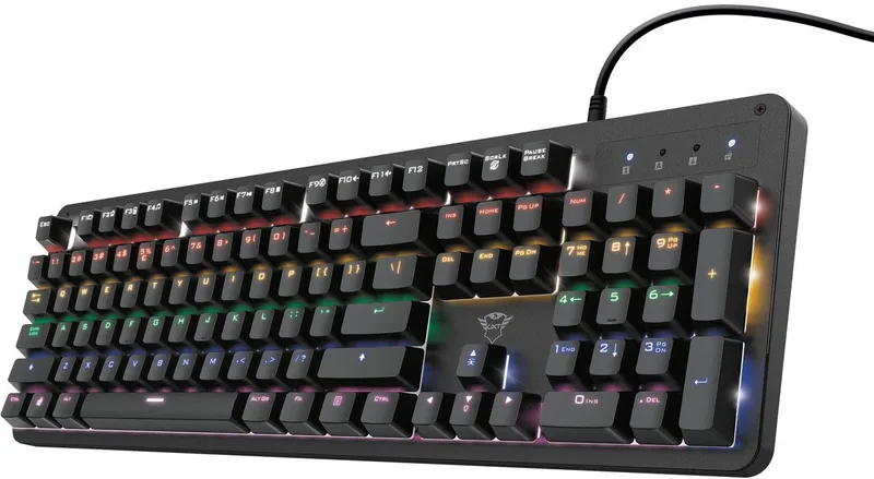 GXT 1863 Thaz - Gaming Toetsenbord - RGB - Mechanisch van Trust, Zwart – cover
