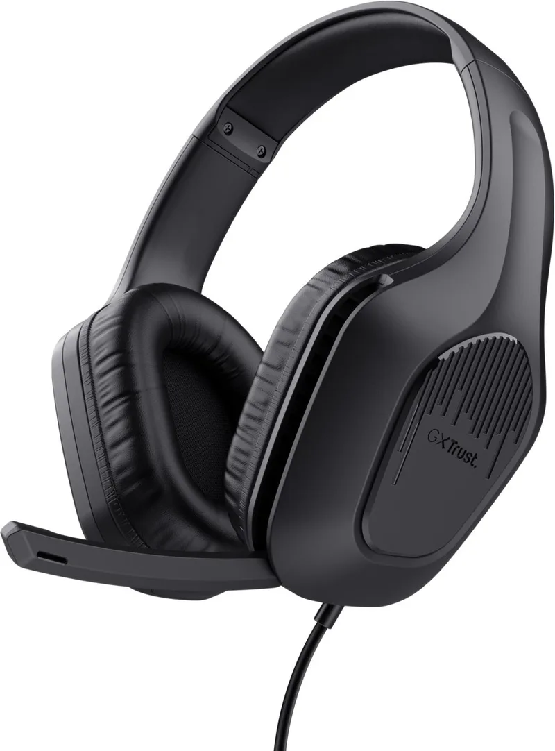 GXT 415 Zirox - Gaming Headset - Bedraad - 50mm Drivers - Over-ear van Trust, Zwart – cover