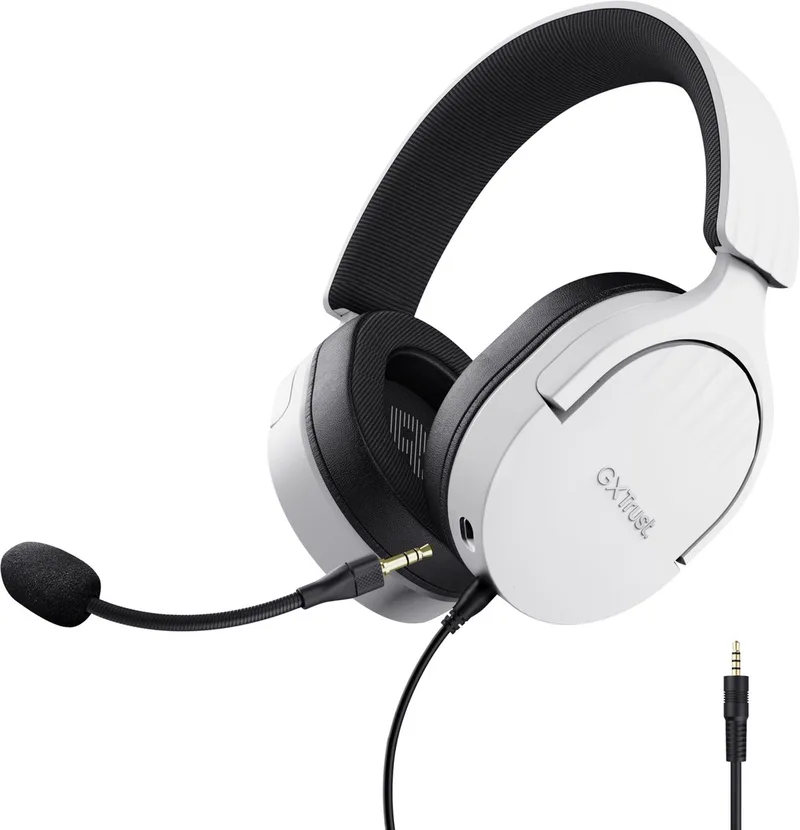 GXT 489W Fayzo - Gaming Headset - Bedraad - 50mm Drivers - Over-ear by Trust, White – cover