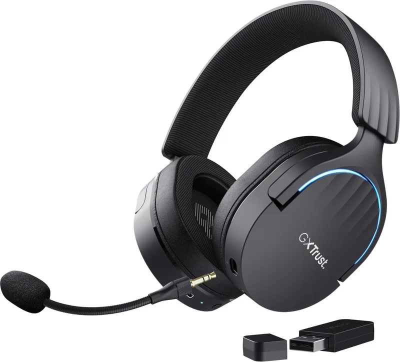 GXT 491 Fayzo - Gaming Headset - Draadloos - 7.1 Surround Sound - Over-ear van Trust, Zwart – cover