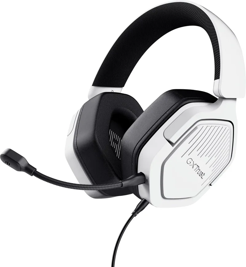GXT 492W Carus - Gaming Headset - Bedraad - 50mm Drivers - Over-ear by Trust, White – cover