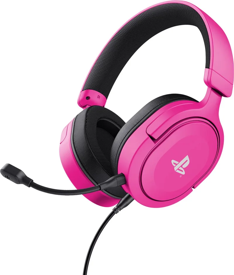 GXT 498P Forta - Gaming Headset - Bedraad - Official Licensed voor PS5 - 50mm drivers - Over-ear - Roze van Trust, Rose – cover