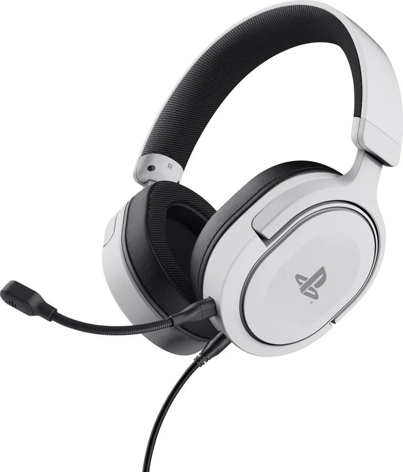 GXT 498W Forta - Gaming Headset - Bedraad - Official Licensed voor PS5 - 50mm drivers - Over-ear by Trust, White – cover
