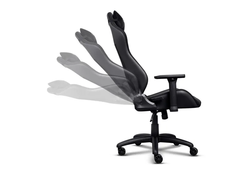 GXT 714 Ruya - Ergonomische Gamestoel - 3D-armleuningen - Ademende Stof en PU-leer - Tot 150 kg van Trust, Zwart – cover 4 van 5