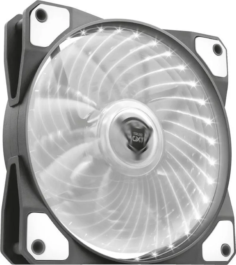 GXT 762W - Desktop Case Fan / PC-ventilator - Led - 120x120MM by Trust, Transparent – cover