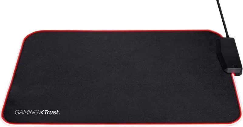 GXT 765 Glide-Flex - Muismat - met USB HUB - 4 poorten by Trust, Rgb – cover