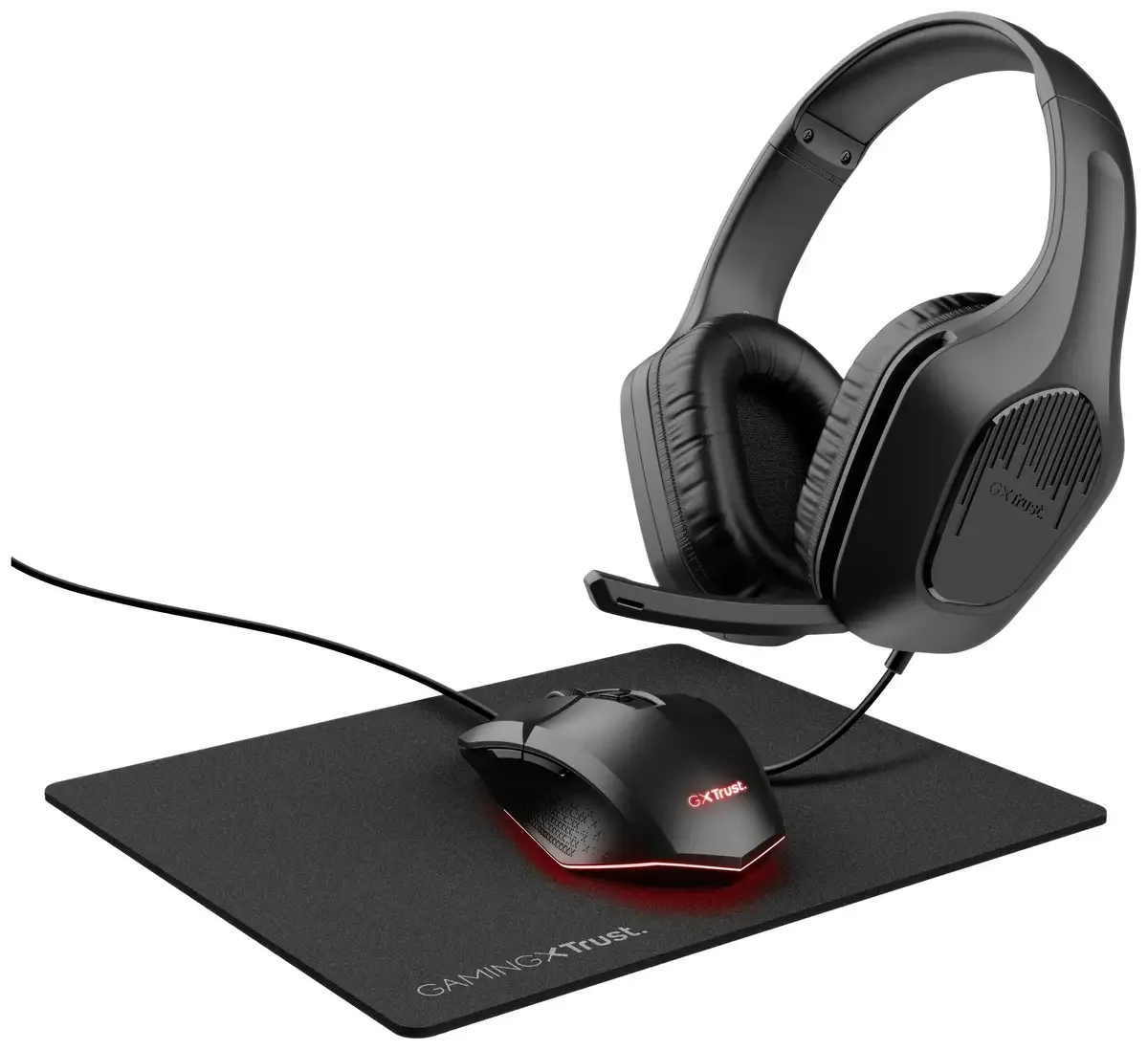 Gxt 790 Gamingheadset från Trust, Svart – omslag