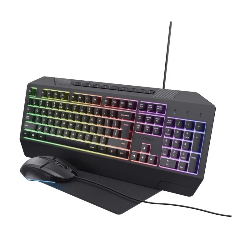 GXT 791 3-in-1-Gaming-Bundle, Schwarz Tastatur från Trust – omslag