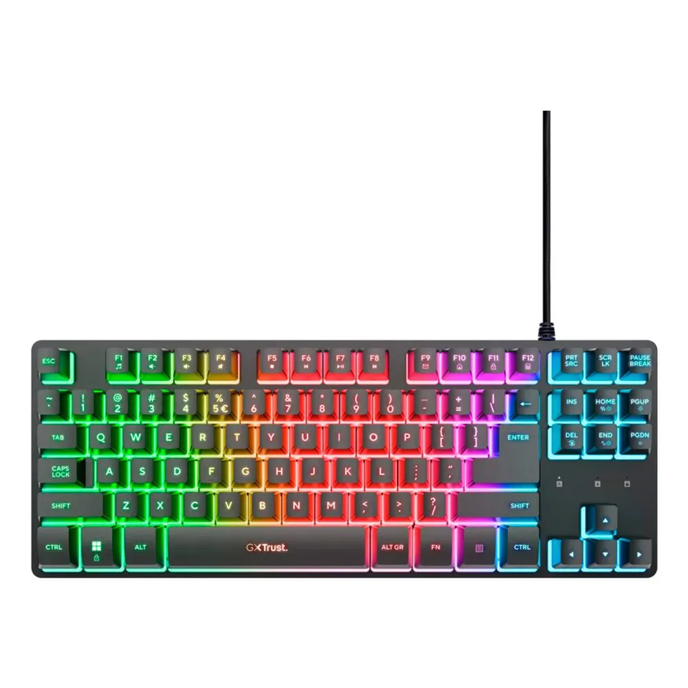 Gxt 833 Thado Tkl Usb Us Gamingtoetsenbord by Trust, US – cover