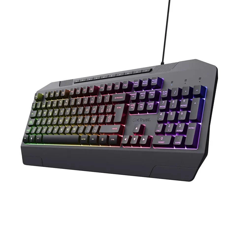 Gxt 836 Evocx Gamingtastatur Spansk fra Trust, ES – cover