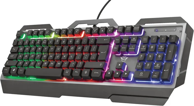 GXT 856 Torac | Bedraad Toetsenbord | QWERTZ | Duits by Trust, Black, DE – cover