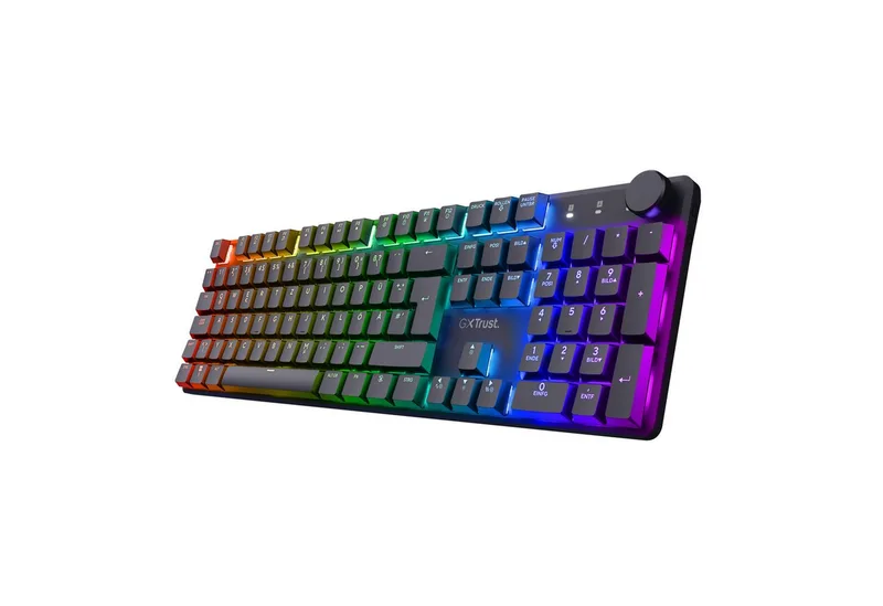 GXT 868 Torix Wireless Gaming Tastatur mechanisch RGB für PC Gaming-Tastatur van Trust, Zwart – cover