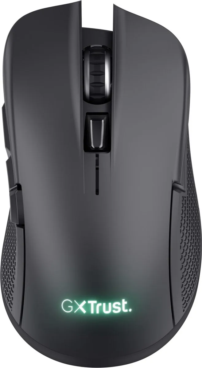 GXT 923 Ybar - Gaming Muis - Draadloos - 7200 DPI - RGB Verlichting by Trust, Black – cover