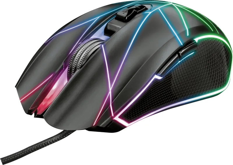 GXT160X Ture - Gaming Muis - LED - Zwart van Trust, Rgb – cover