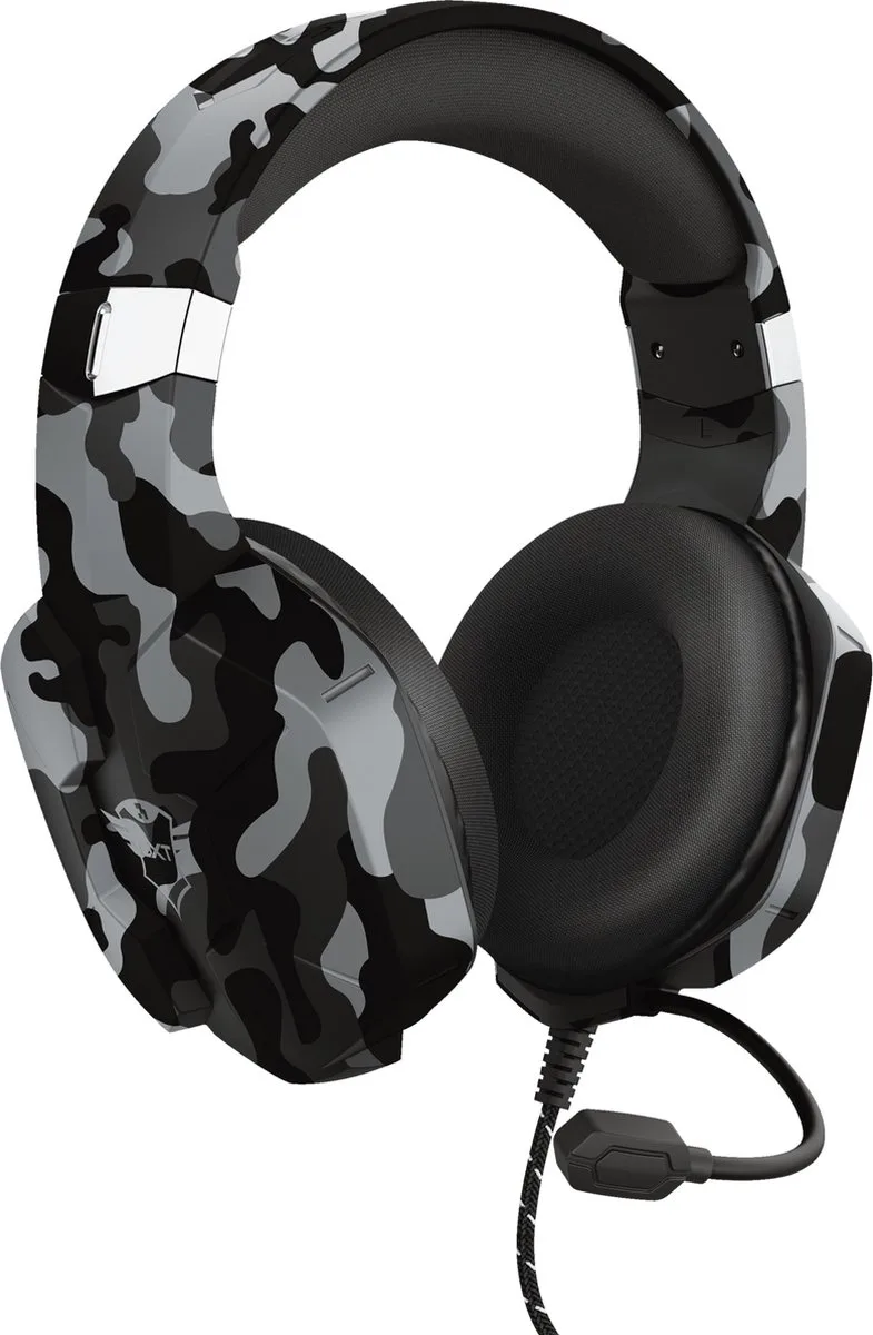 Headphones with Microphone Trust 24368 Black by Trust, Black – cover