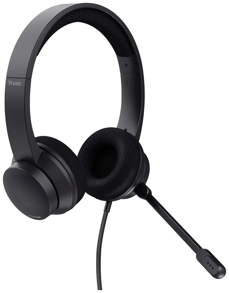 HS-260 Over Ear headset Computer Kabel Stereo by Trust, Black – cover 3 of 3