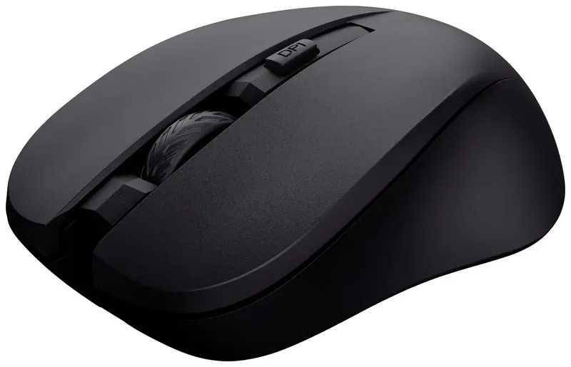 Mydo - Draadloze Muis - Stille Knoppen - Links- en Rechtshandig - 1800 DPI by Trust, Black – cover 2 of 2