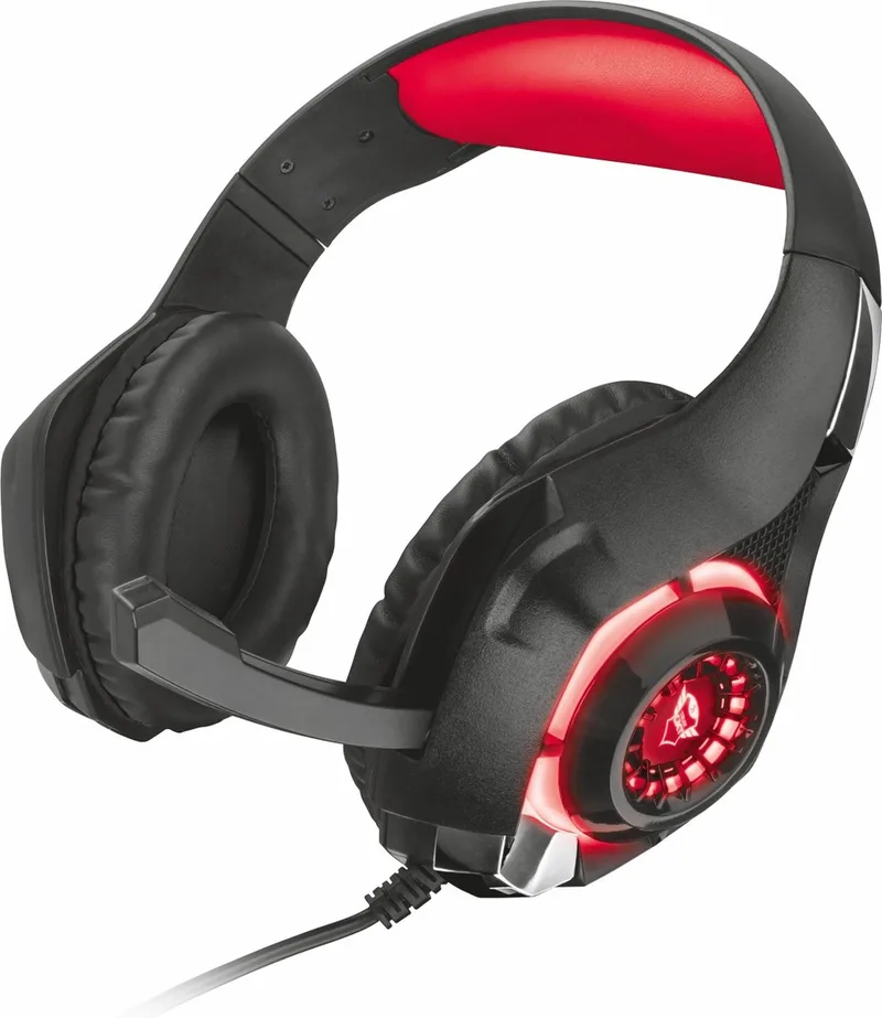 Nero GXT 313 Illuminated Gaming Headset by Trust, Black – cover