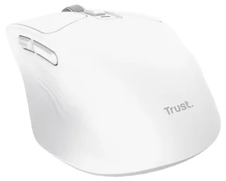 Niven - Draadloze Muis - Multi-device - Stille Knoppen - Oplaadbaar de Trust, Blanc – jaquette 2 sur 2
