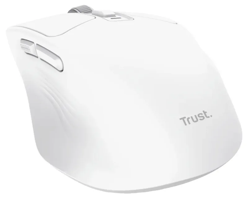 Niven - Draadloze Muis - Multi-device - Stille Knoppen - Oplaadbaar de Trust, Blanc – jaquette 2 sur 2