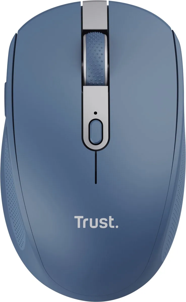 Ozaa Compact - Oplaadbare draadloze muis - USB & Bluetooth - Stil de Trust, Bleu – jaquette