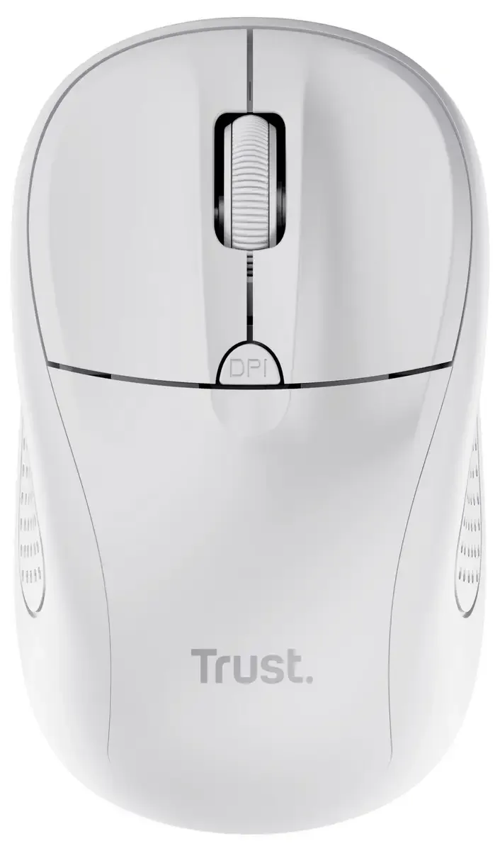 Primo - Draadloze Muis - Compact - Links- en Rechtshandig - 1600 DPI by Trust, White – cover 2 of 2