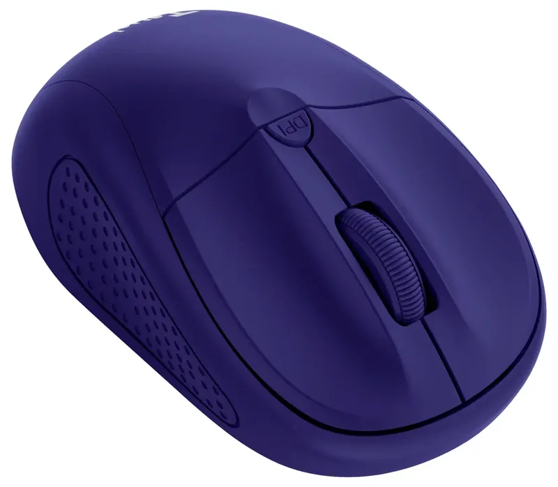 Primo - Draadloze Muis - Compact - Links- en Rechtshandig - 1600 DPI de Trust, Bleu – jaquette 2 sur 2