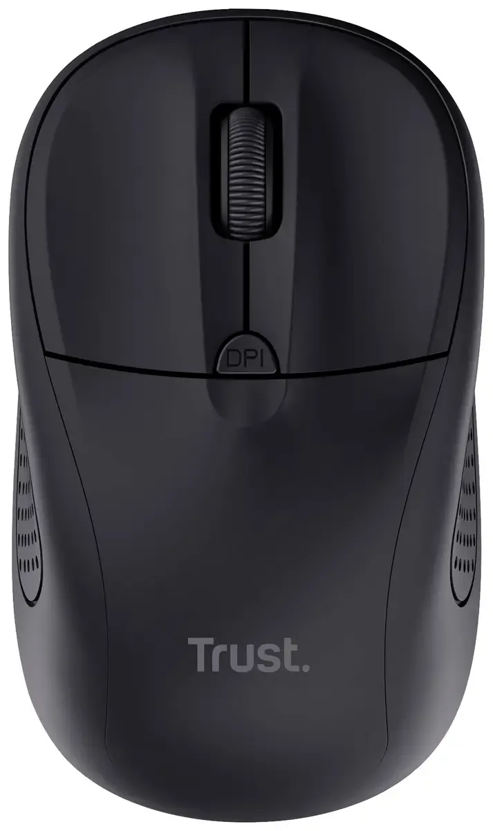Primo - Draadloze Muis - Compact - Links- en Rechtshandig - 1600 DPI fra Trust, Sort – cover 2 af 2