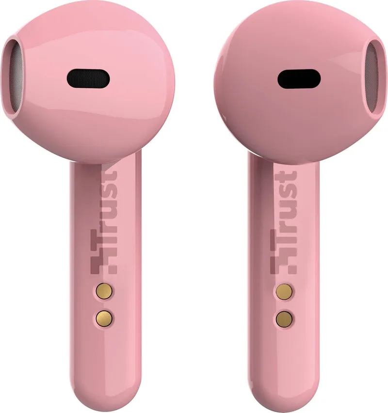Primo Touch - Volledig Draadloze Oordopjes by Trust, Pink – cover