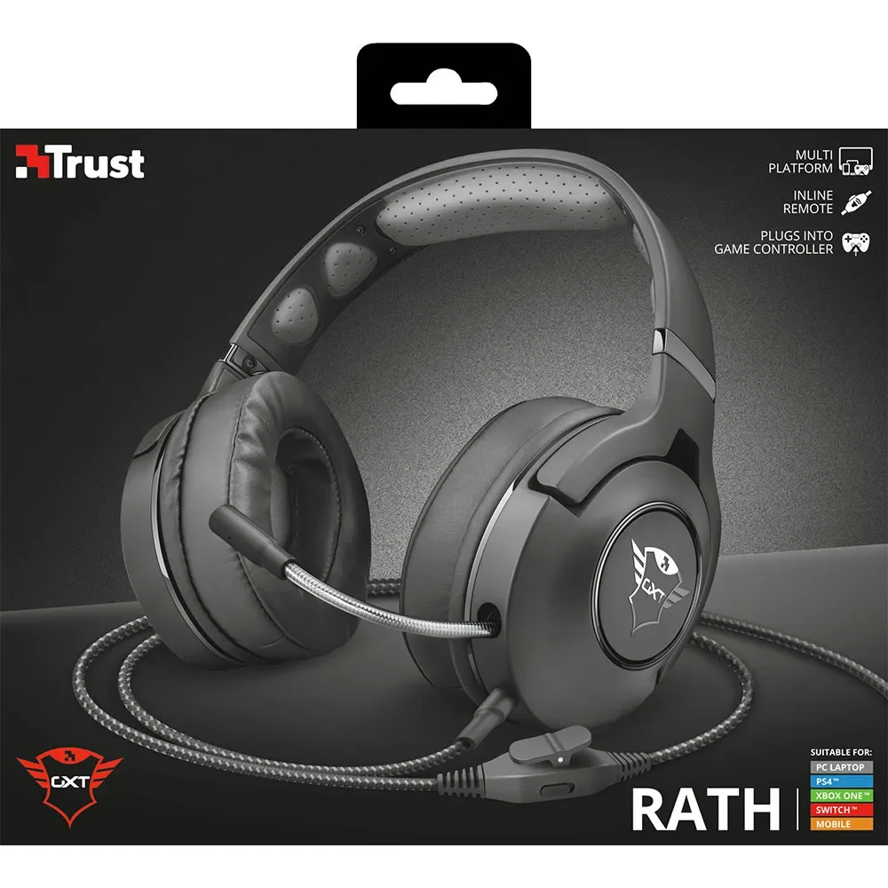 Casque Gaming Rath Gxt 420 van Trust – cover