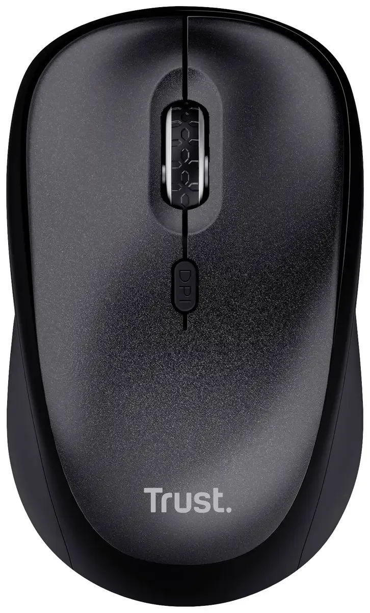 TM-201 Muis Radiografisch Optisch 4 Toetsen 1600 dpi Geluidsarme toetsen by Trust, Black – cover 3 of 3