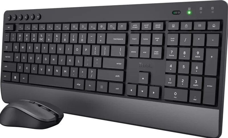 TREZO WIRELESS DESKSET ECO van Trust, BE – cover