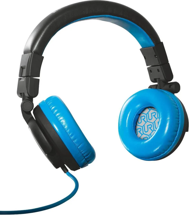 Urban Rimix - Over-ear Koptelefoon - Zwart/Blauw de Trust, Noir – jaquette