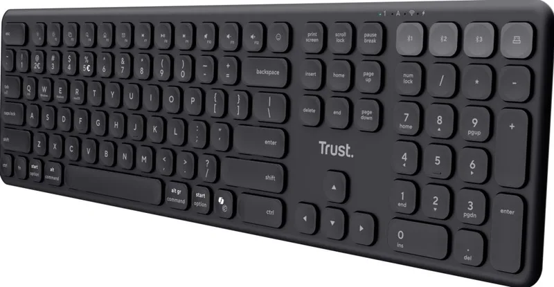 VAIYA MULTIDEVICE WIRELESS KEYBOARD US van Trust – cover