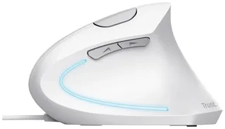 Verto - Vertical mouse - Optisch - 6 knoppen från Trust, Vit – omslag 2 av 2
