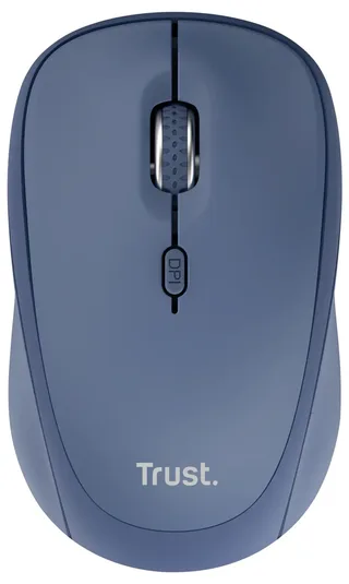 Yvi+ - Draadloze Muis - Bluetooth & USB-ontvanger - Multi-device - Stille Knoppen - Compact van Trust, Blauw – cover 3 van 3