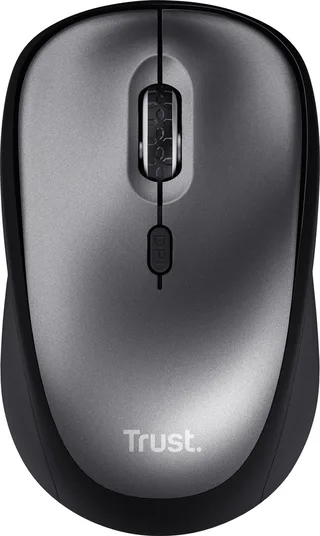 Yvi+ - Draadloze Muis - Stille Knoppen - Compact - 1600 DPI de Trust, Noir – jaquette 1 sur 2