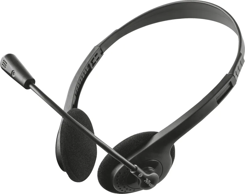 ZIVA CHAT HEADSET 2x 3.5 mm Stereofonisch Hoofdband hoofdtelefoon by Trust, Black – cover