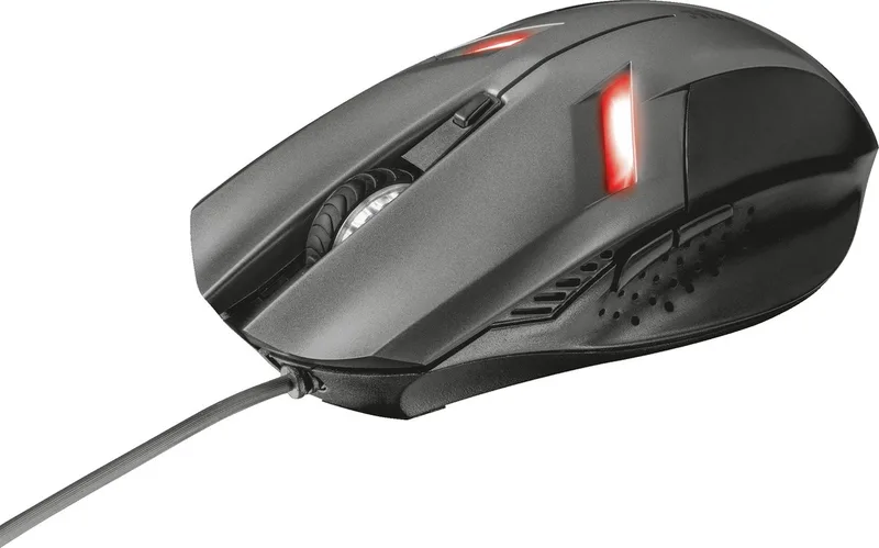 ZIVA GAMING MOUSE muis Gamen Rechtshandig USB Type-A 2000 DPI van Trust, Zwart – cover