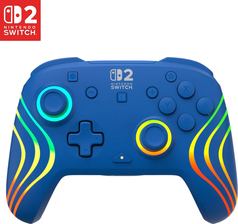 Afterglow - Draadloze Controller - Nintendo Switch 2 by Turtle Beach, Blue – cover