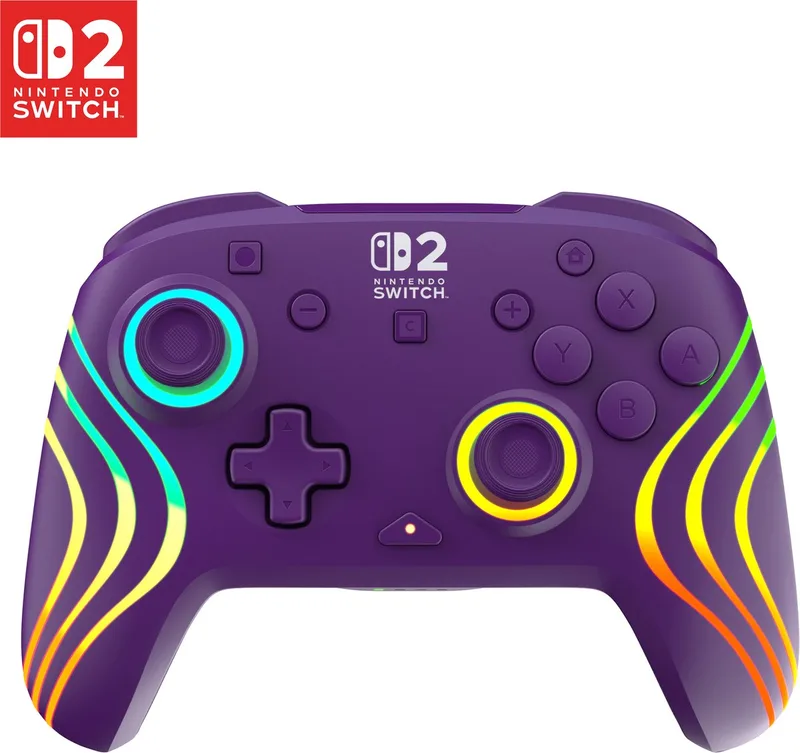 Afterglow - Draadloze Controller - Nintendo Switch 2 by Turtle Beach, Purple – cover