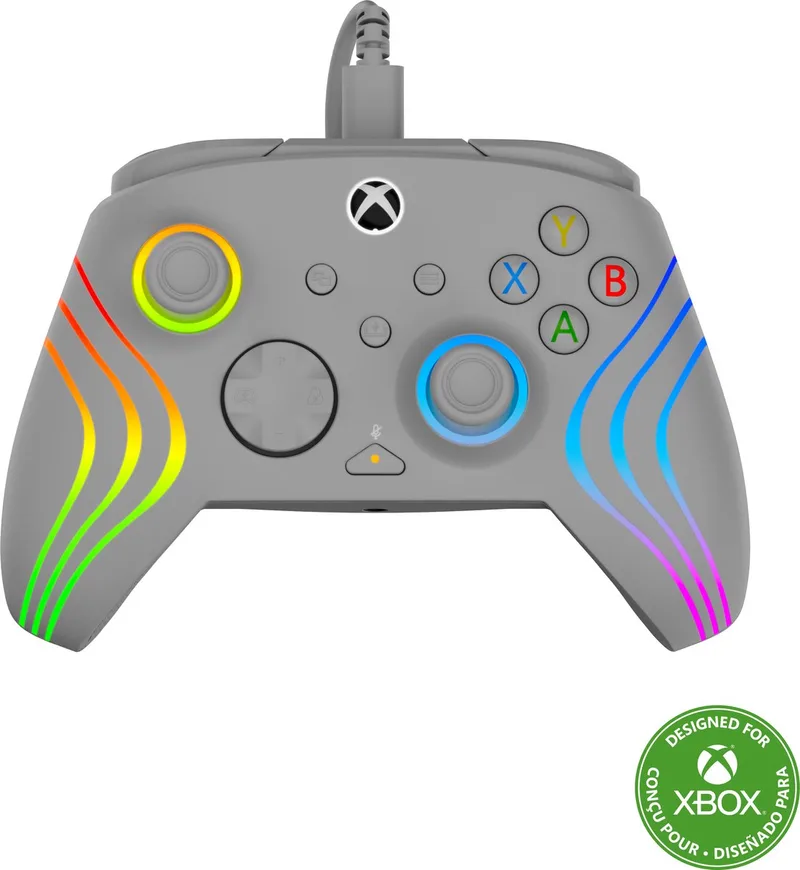 Afterglow Wave - Controller - Windows 10 | 11, Xbox Series X | S, Xbox One - Grey by Turtle Beach, Grey – cover
