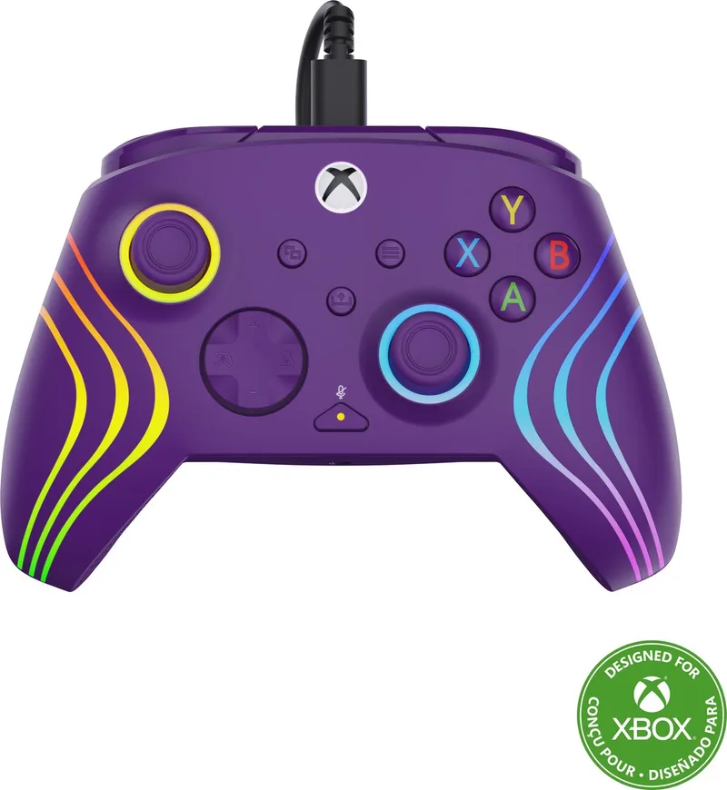 Afterglow Wave - Controller - Windows 10 | 11, Xbox Series X | S, Xbox One - Purple by Turtle Beach, Purple – cover