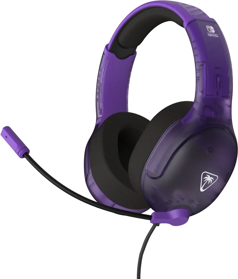 Airlite Fit - Gaming Headset - Nintendo Switch 1/2 - Ghost Purple van Turtle Beach, Zwart – cover