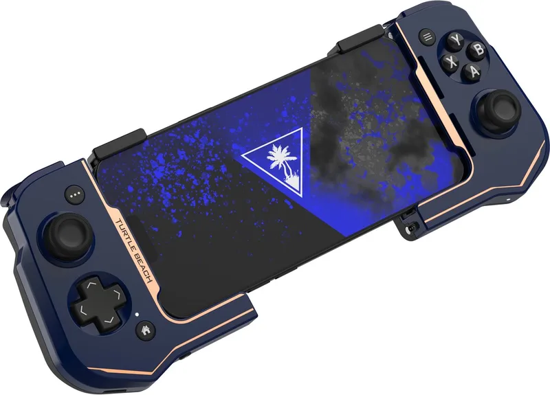 ® Atom - Cobalt Blue - Mobiele gamecontroller - iPhone 11-14 van Turtle Beach, Blauw – cover