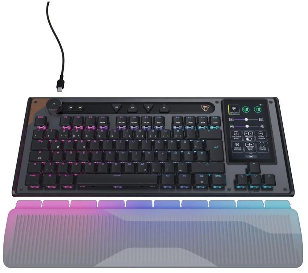 Command KB7 TKL Gaming-Tastatur de Turtle Beach, Noir – jaquette