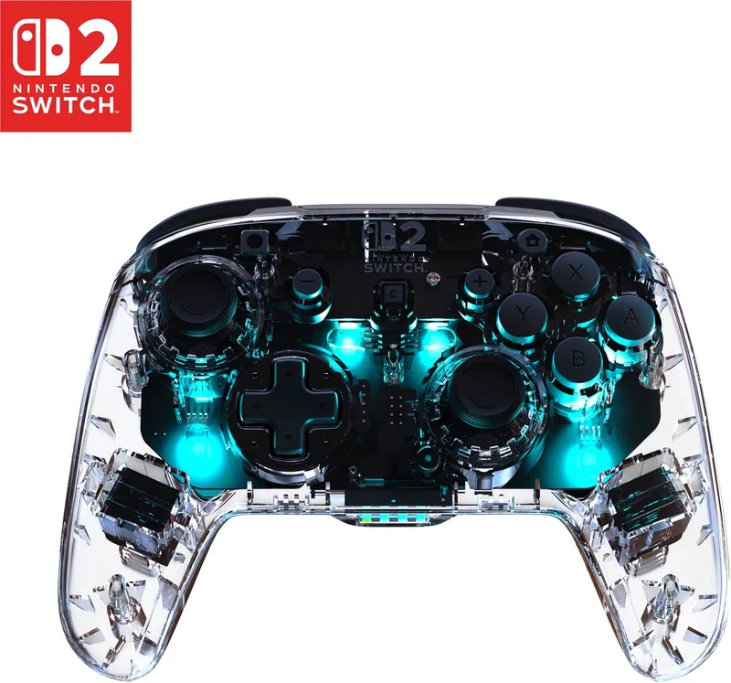 Controller - Nintendo Switch - Clear - Draadloos by Turtle Beach, Doorschijnend – cover