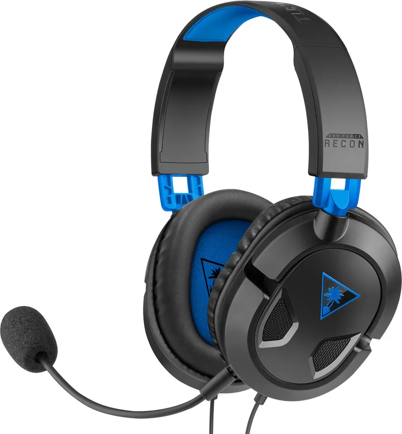 Ear Force Recon 50P - Bedrade Gaming Headset - PlayStation by Turtle Beach, Black – cover